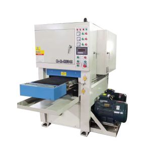 China Metal sander polishing machine water grinding wire drawing machine stainless steel sheet metal cutting deburring machine on sale