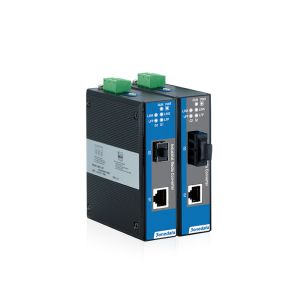 Industrial 1 Port Protocol Converter , Gigabit Ethernet Media Converter Manufactures