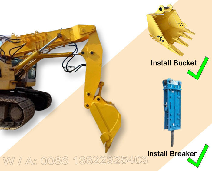 6-8 Ton Excavator Boom And Arm Short Reach For Digging Tunneling