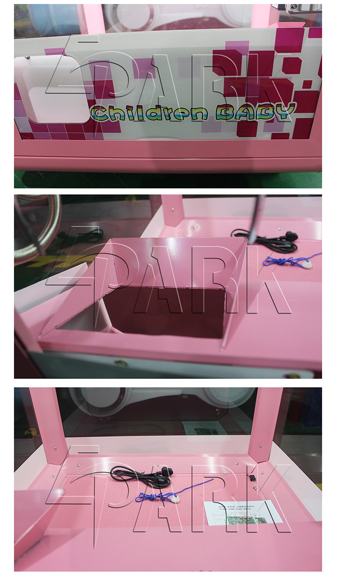 Gift Game Clip Doll Crane Claw Machine Coin Operated game vending machine