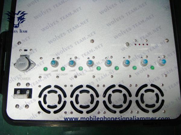Customize Full Frequency High Power GSM 3G 4G Cell Phone Signal Jammer Durable