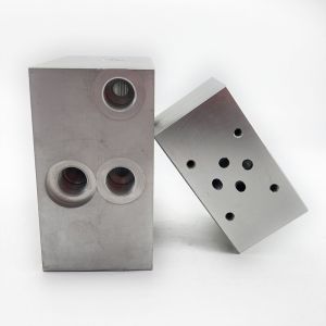 High Precision Customed Manifold Block of Hydraulic Parts for CNC Machining in