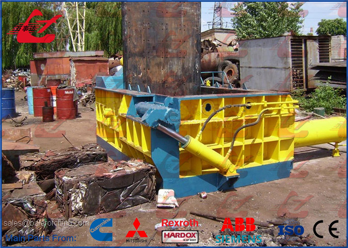 Scrap Iron Aluminum Profile Metal Scrap Baling Machine 160 Ton Press Force