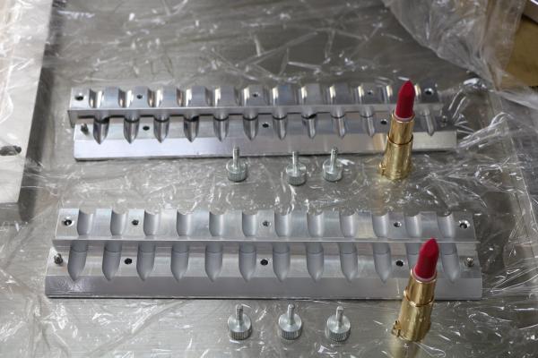 Ordinary Beak Aluminum Lipstick Mold 12 Holes Custom Logo