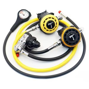 China Customize Dive Equipment Scuba Diving Regulator Set With Air Pressure Gauge on sale