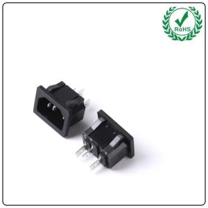 High Quality Male Plug C14 Inlet Power Socket