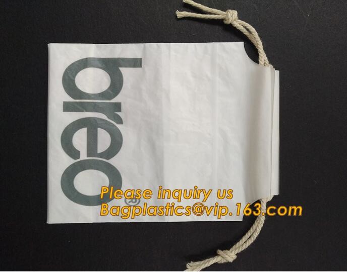 Plastic Bag OEM Custom PVC Loop Handle Image Printed Plastic Shopping Bag,Promotional Clear Waterproof Plastic Cosmetic