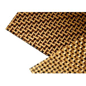 Bronze Plated Architectural Metal Mesh For Cabinetry And Cladding