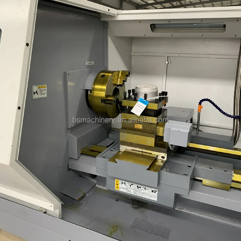 CAK6163 Flat Bed CNC Lathe Machine Automatic