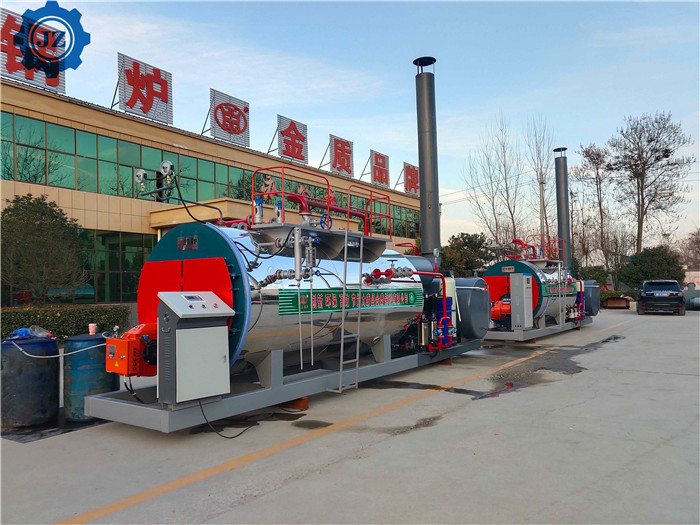 4 Ton 4000kg Energy Saving Fire Tube Gas Oil Fired Steam Boiler For Rubber Vulcanization Vulcanizing