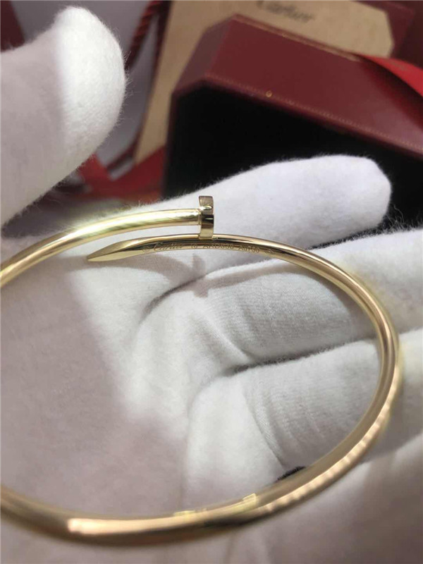 C new collection nail bracelet 18k gold white gold yellow gold rose gold bracelet Jewelry factory in Shenzhen, China