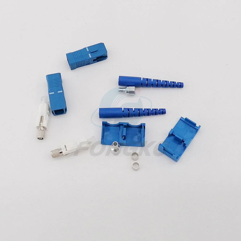 SC UPC 2.0mm SM Duplex Pigtail SC Connector for FTTH FTTX cable