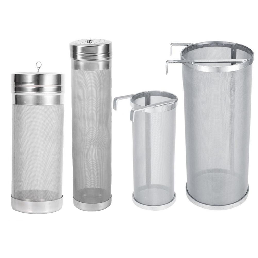 Customized Oil Liquid Filtration 6x14 Inch Beer Brewing Basket With Handle
