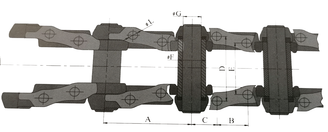Track chain shoes