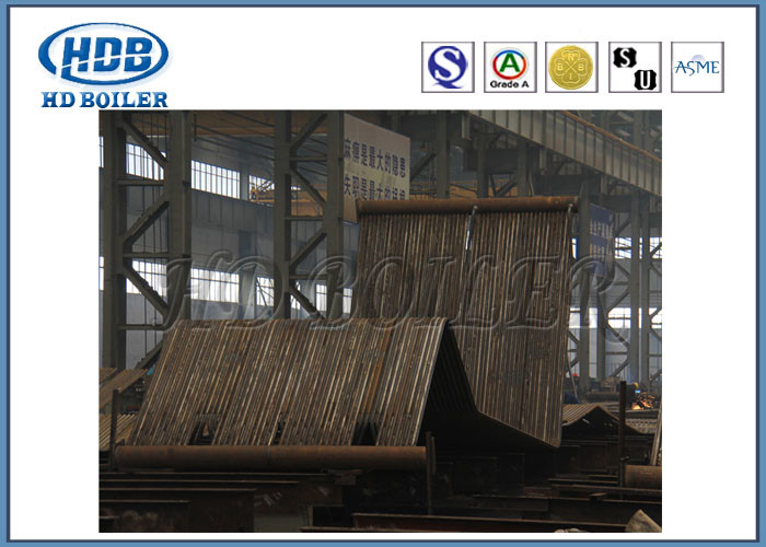 ASME Boiler Membrane Wall Panel In Boiler With Fin Bar For Industry