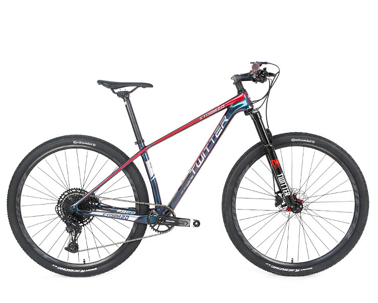 Carbon Mountain Bike 29er Holographic Color With Sram SX 12S Groupset For Adult