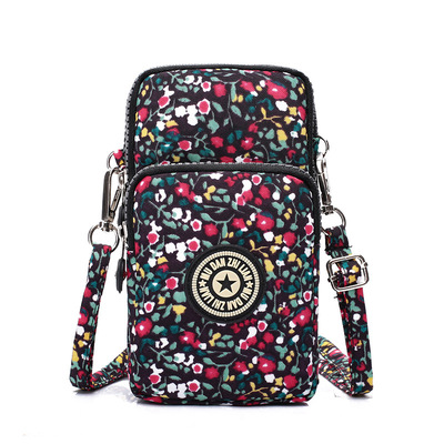 OEM Sports Phone Wallet Crossbody Bag Pouch Case Cotton Fabric