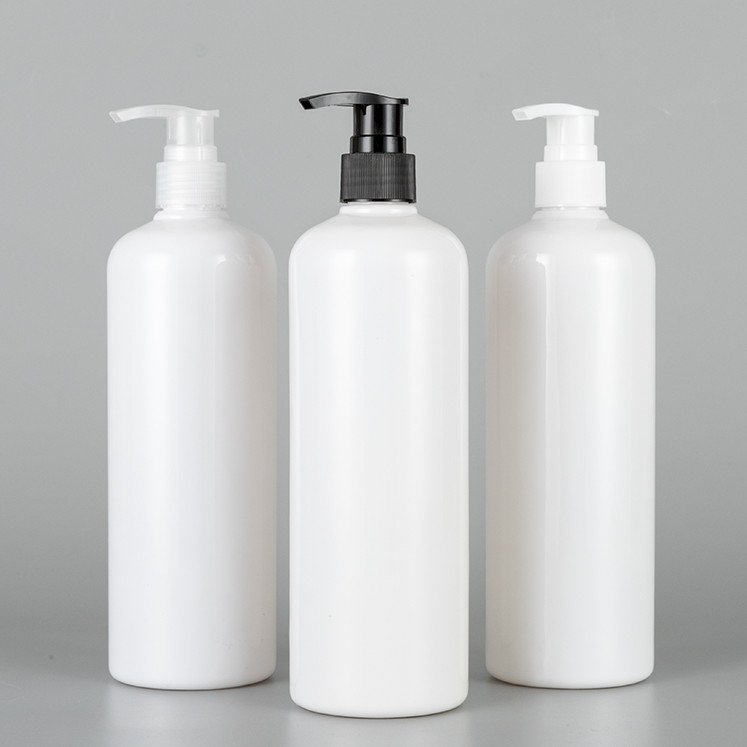Best Selling Clear 300Ml Pet Shower Gel Shampoo Bottle W/ Pump Head Plastic Packaging