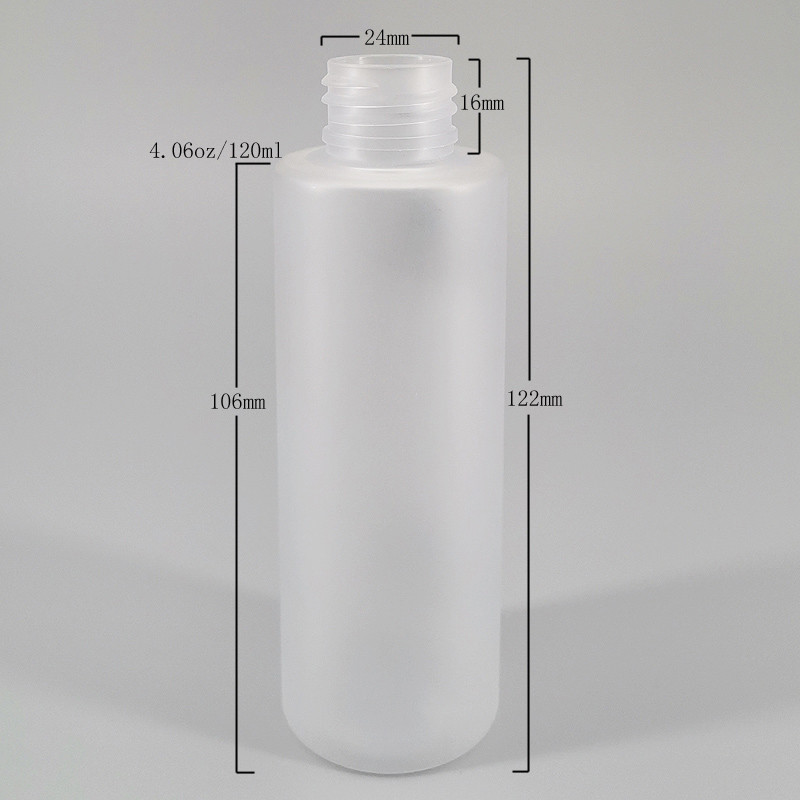 Translucent Round Bottom Matt 22g Cosmetic Lotion Bottle
