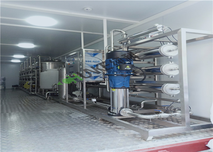 Water Treatment Plant Seawater Desalination System / Reverse Osmosis Machine