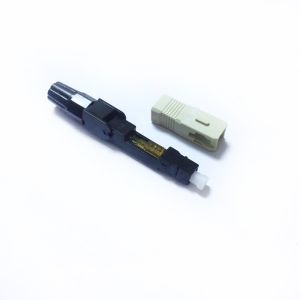 SC Field Assembly Fiber Optic Fast Connector with 0.5dB Insertion Loss 30dB