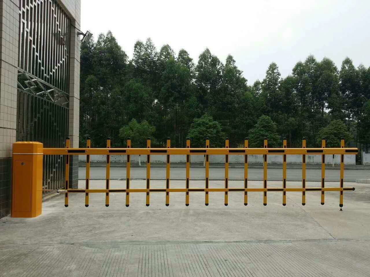 High Speed 4.5m Boom Traffic Barrier Gate Number Plate Recognition