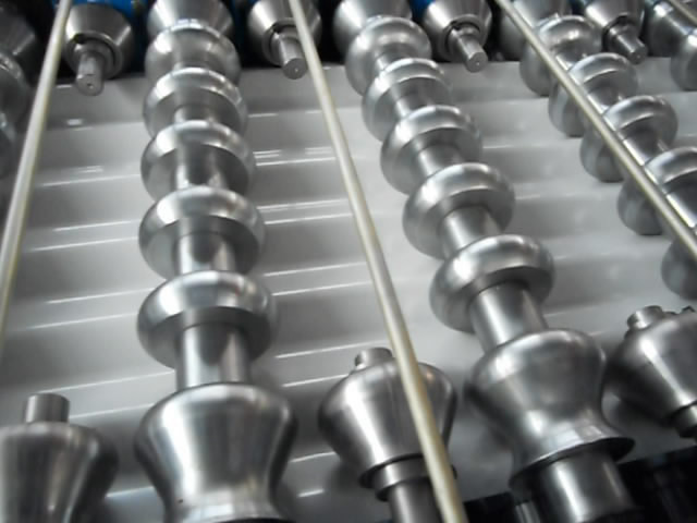 Structural Roof Panel Steel Corrugated Roll Forming Machine Approved CE