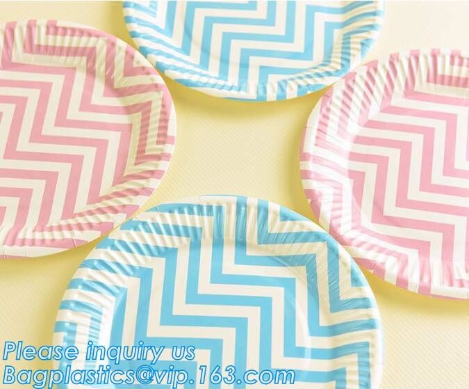 Party supplies, custom printing table rose gold paper biodegradable dinner disposable plate,Compostable Eco Friendly Env