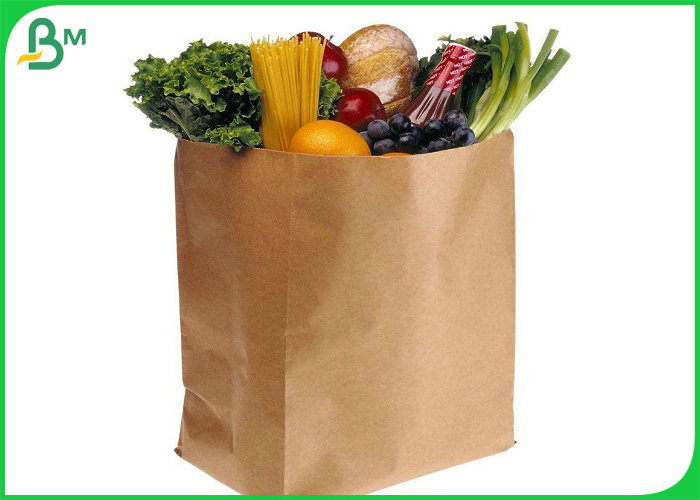 15g PE Coated Strong Moisture Kraft Paper 300g Fast Food Wrapping 