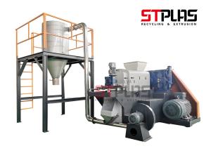  300-500kg/H LLDPE LDPE PP Plastic Film Squeezing Machine Manufactures