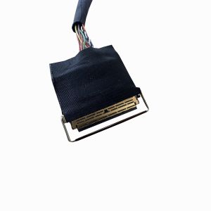 Custom Length LVDS Cable Assembly 28/30/32 Pin Copper Conductor Cable AWG for Customized Needs