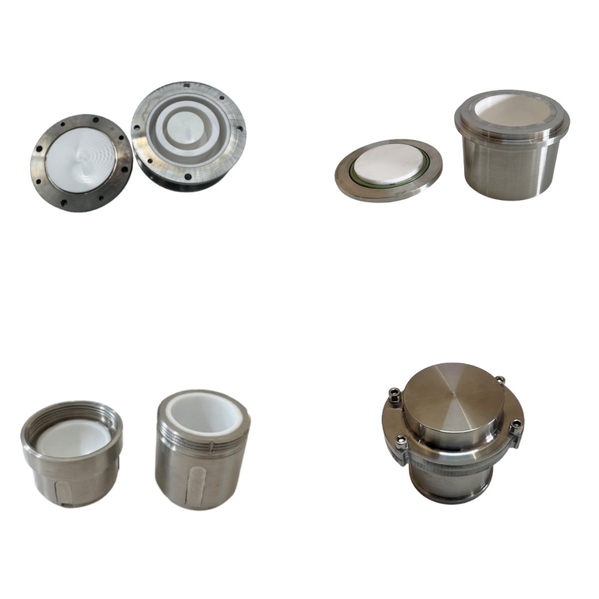 Customized Zirconia Grinding Ball Mill Jar For Retsch Lab Planetary Ball Mill