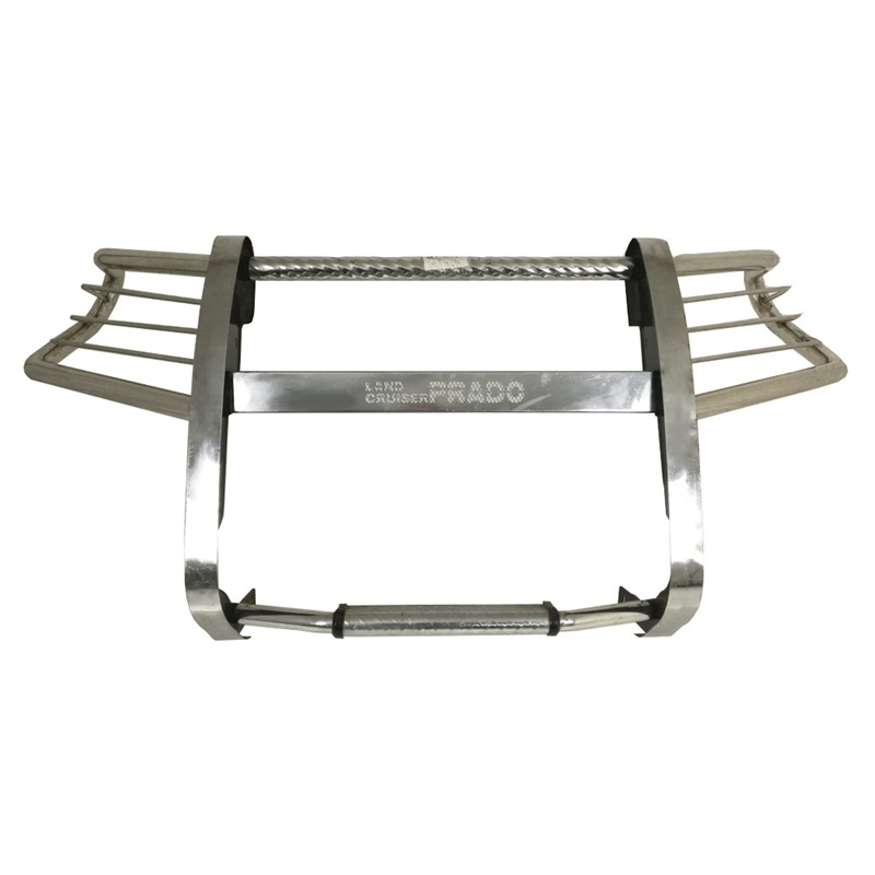 201 Stainless Steel Truck Bull Bar Front Bumper Silver For Land Cruiser