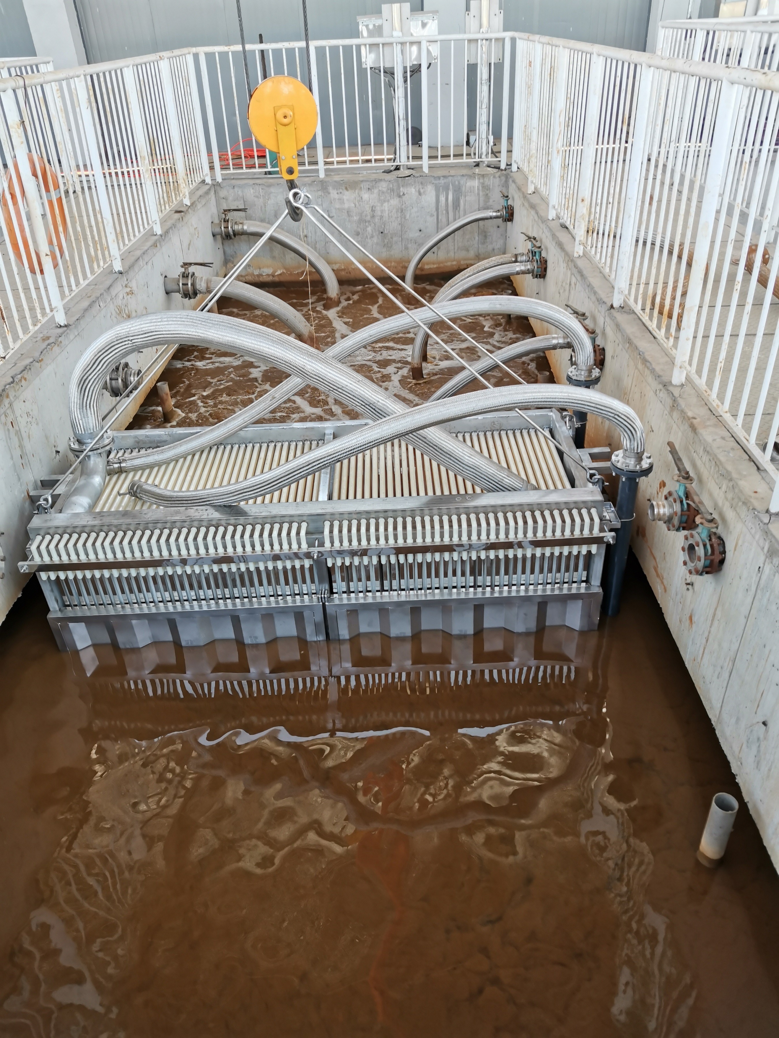 18M2 MBR Membrane Module Elements Wastewater Treatment Hollow Fiber Module