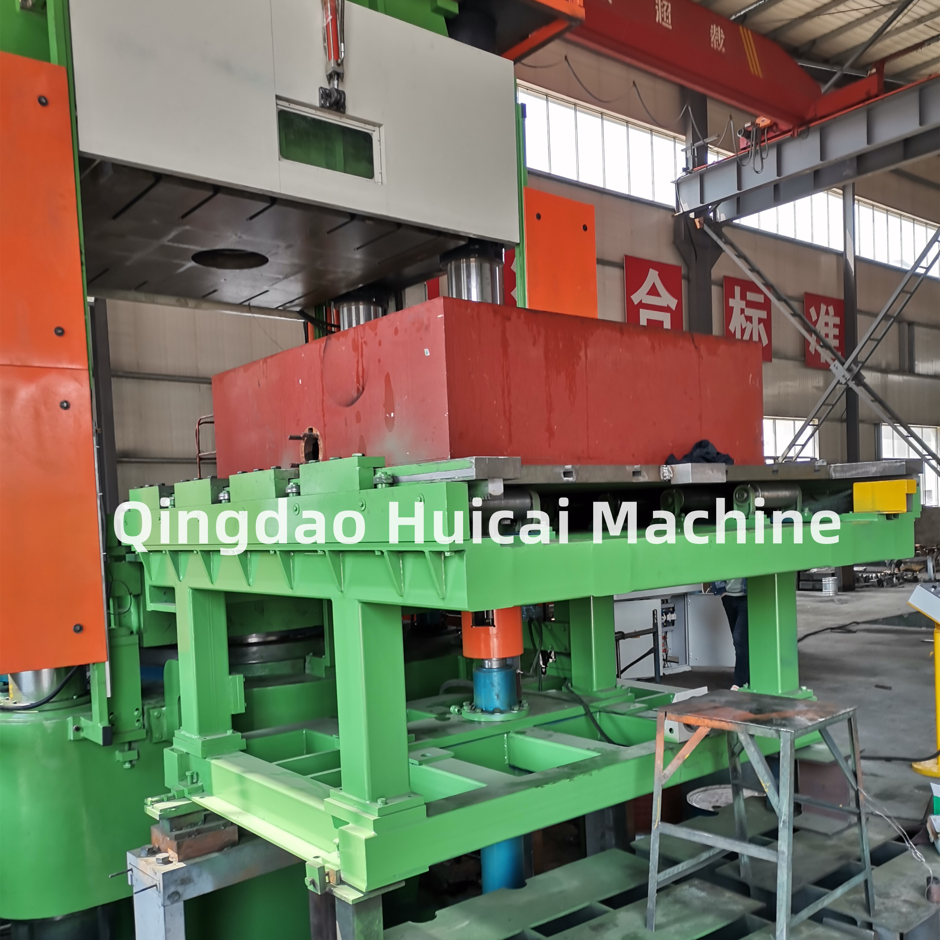 220V/380V Solid Tyre Vulcanizing Press for Heavy Duty Applications Weight KG 21000 KG