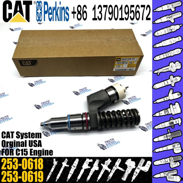 Excavator Parts C18 Engine Injectors 253-0616 253-0618 2530616 2530618 Fuel Nozzle For CAT