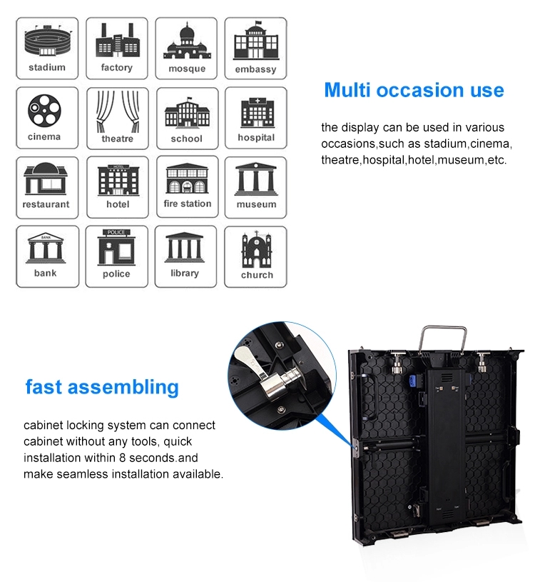 p2.5 p3 p4 p5 p6 replacement tv screen p3.91 3.91mm p4.8 led display screens