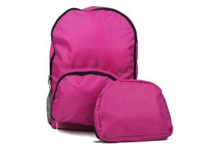  Foldaway 210d Polyester Backpack SEDEX Collapsible Travel Backpack Manufactures