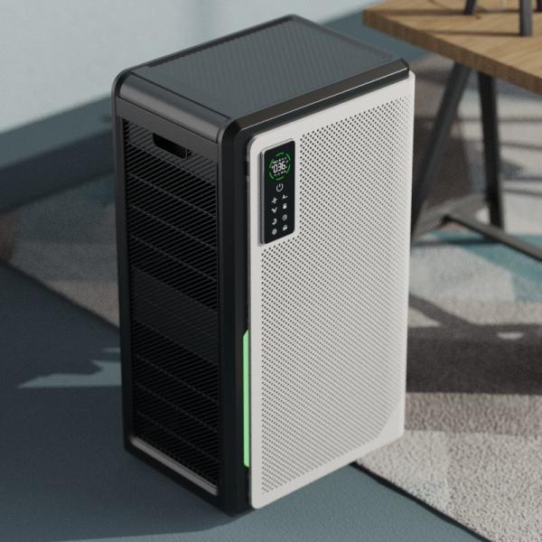 280W Hepa UV Air Purifier And Sterilizer Humidification Intelligent Automatic