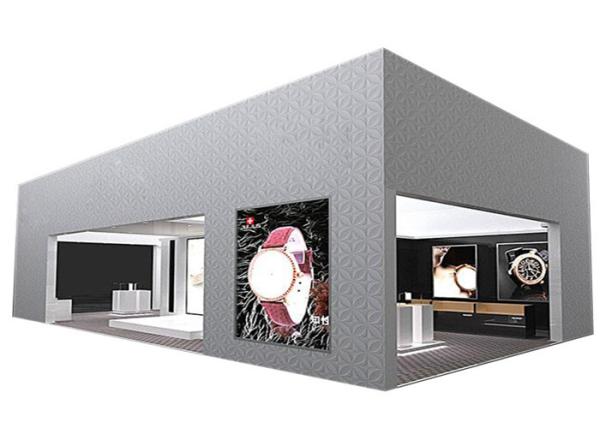 Luxury Brand Digital Products Showcase / Watch Display Stand For Large Shopping