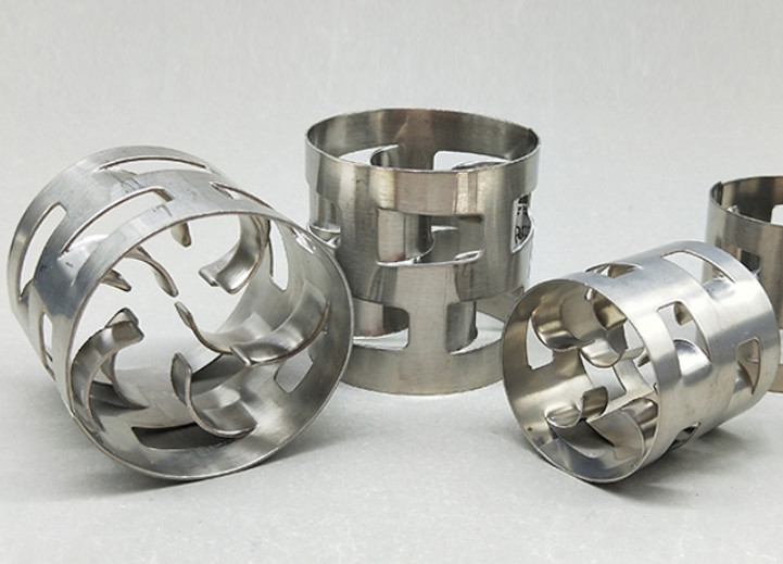 Pall Ring Metal Tower Packing 25*25*0.3mm Diameter For Gas Scrubbing