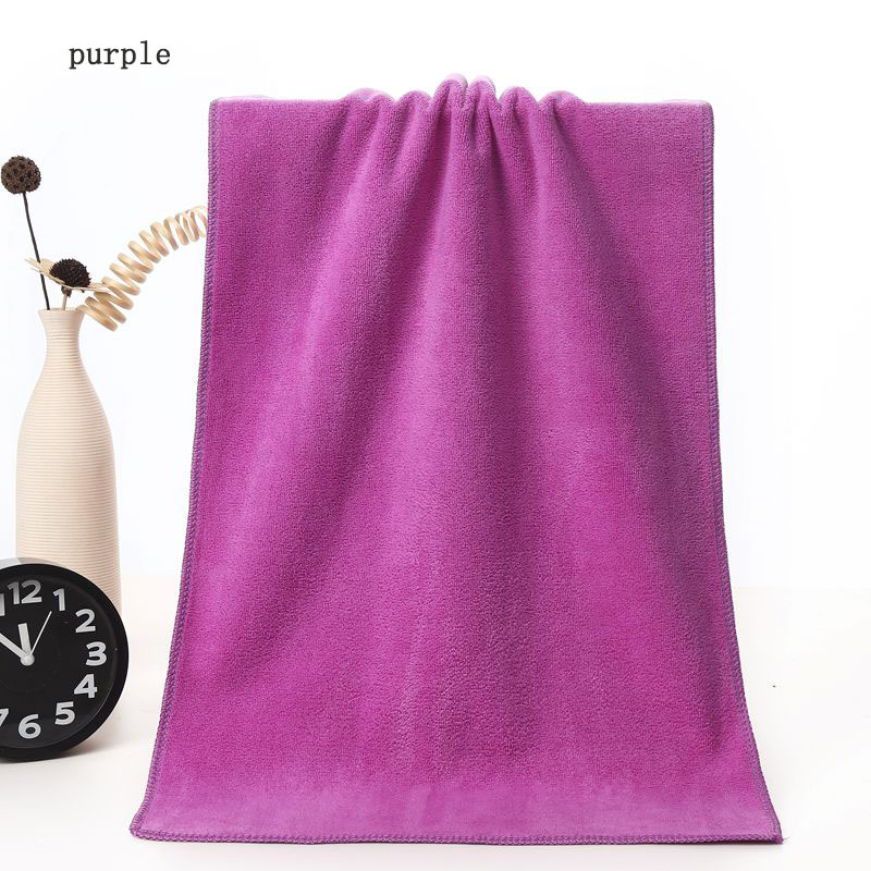 85%Polyester 15%Polyamide Customized Size and Logo Microfiber Fabric Bath Towel for Hotel