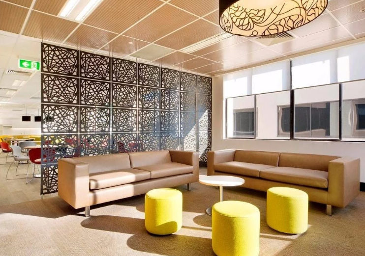 Gold Mirror 304 Stainless Steel Partition Metal Folding Room Divider