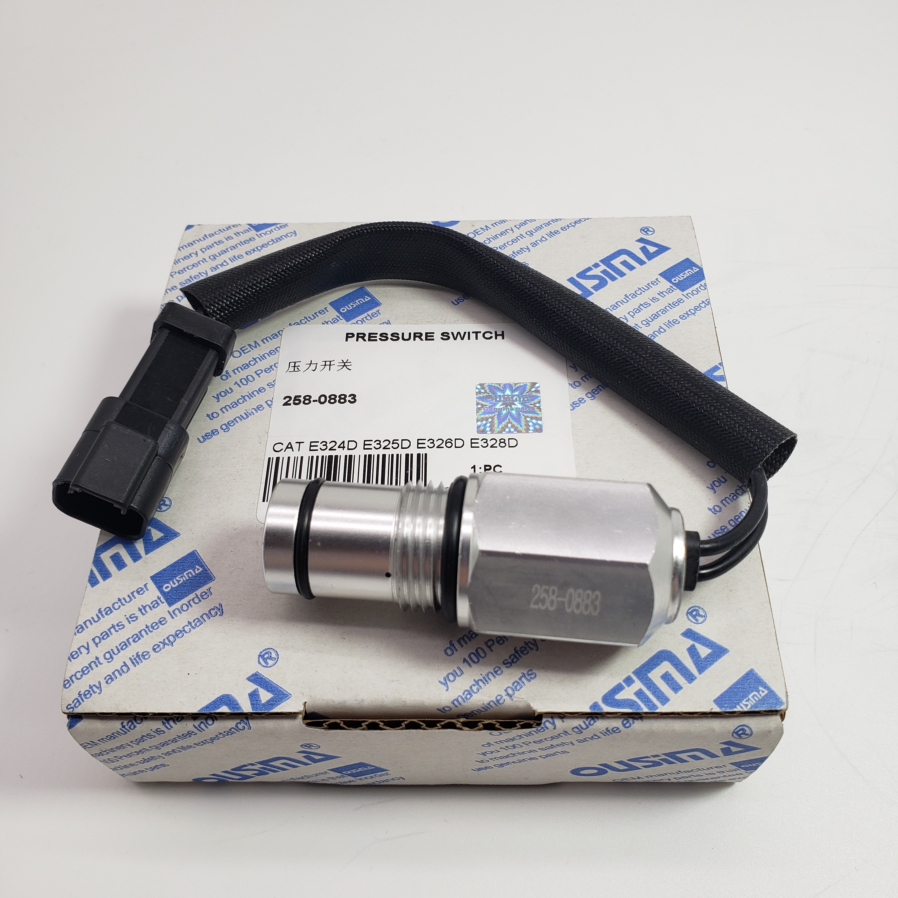 Pressure Switch 258-0883/2580883 For CAT E324D E325D E326D E328D