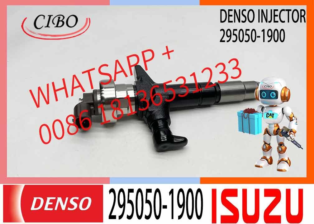 High Quality Common rail Diesel Fuel Injector 295050-1900 For IS-UZU 8-98260109-0 095000-6170 065000-6172 095000-6173