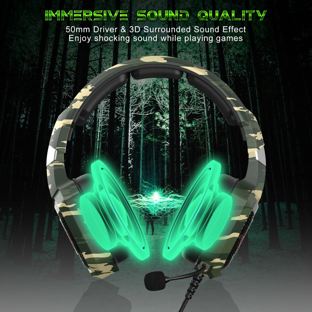 117dB 50mm 2.2m Onikuma K8 Gaming Headset