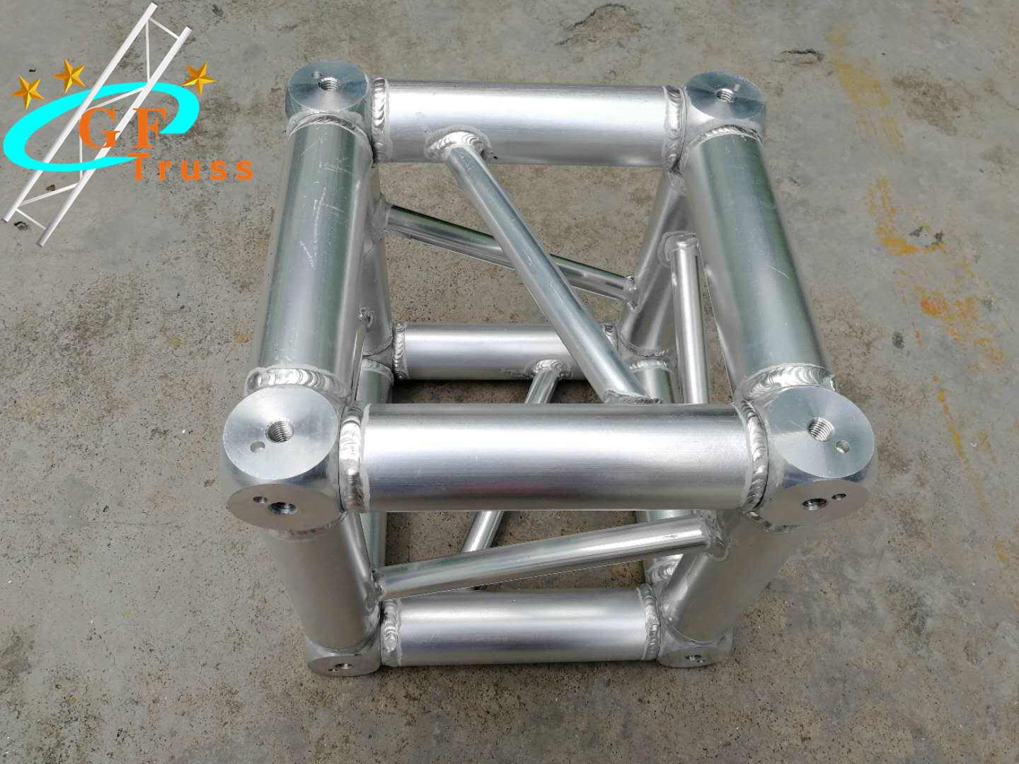 Multi Aluminum Spigot Truss Corner /Box Truss Connector 6 Way Truss Curve 90 Degree Box Block Corner