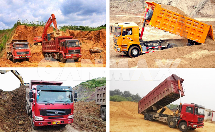 Hot sale Chinese brand new sinotruck dump truck howo 6x4 18m3 ZZ3257N3447A