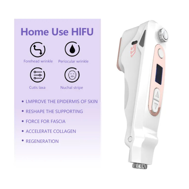 Mini HIFU Anti Wrinkle Anti Aging Face Lift Facial Massager Skin Care Machine