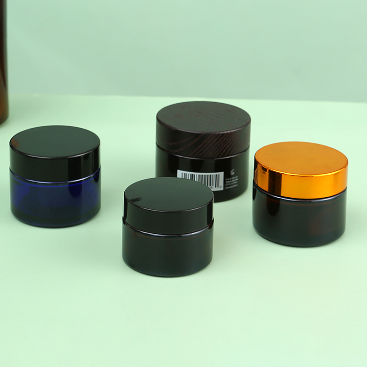 Base Material Glass 5ml 10ml 20ml 1 oz 2oz 4oz Clear Glass Cream Jar for 30ml Cosmetics Samples Process 2-3 days